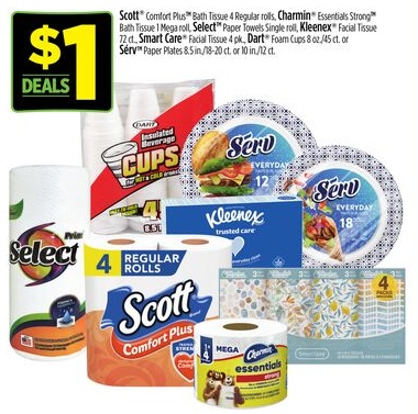 Scott®, Charmin®, Smart Care®, Kleenex®, Dart®