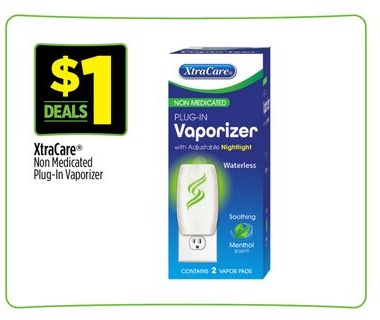 XtraCare® Non Medicated Plug-In Vaporizer
