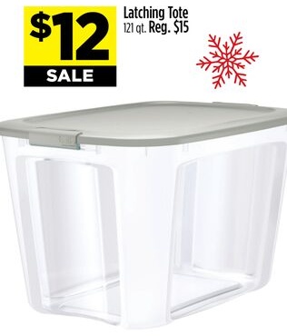 Latching Tote