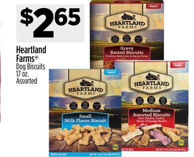 Heartland Farms® Dog Biscuits