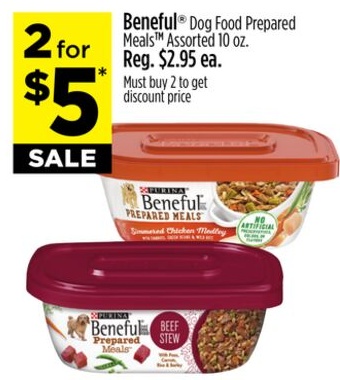 Beneful® Dog Food Prepared Meals