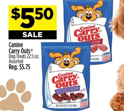 Canine Carry Outs® Dog Treats