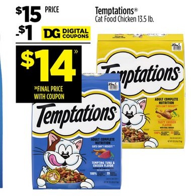 Temptations® Cat Food Chicken