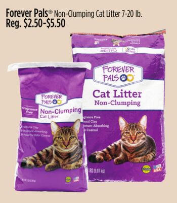 Forever Pals® Non-Clumping Cat Litter
