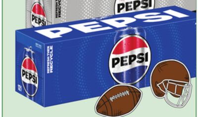 PEPSI REFRESH THE RECYCLE PEPSI