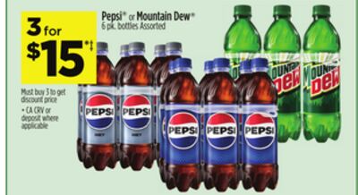 Pepsi® or Mountain Dew®