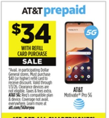 A & T Motivate Pro 5G