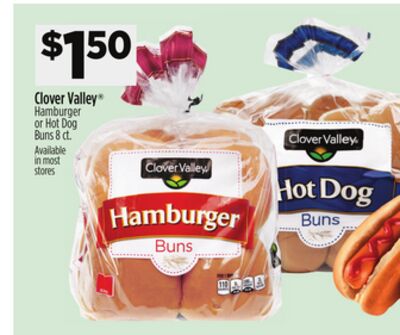 Clover Valley® Hamburger or Hot Dog Buns