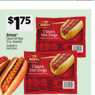 Armour® Classic Hot Dogs