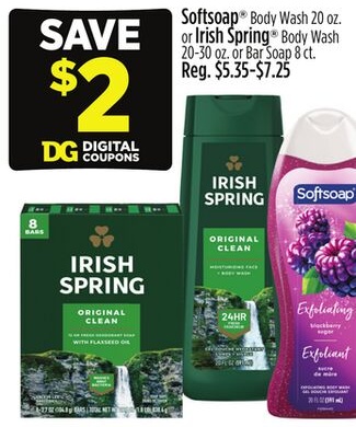 Softsoap® or Irish Spring®