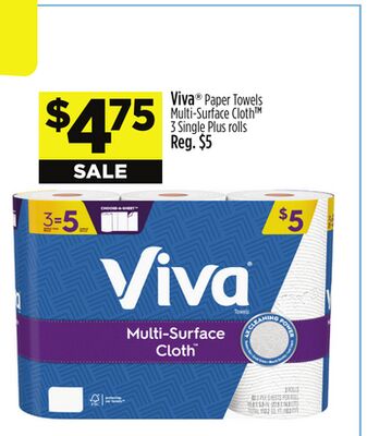 Viva® Paper Towels Multi-Surface Cloth
