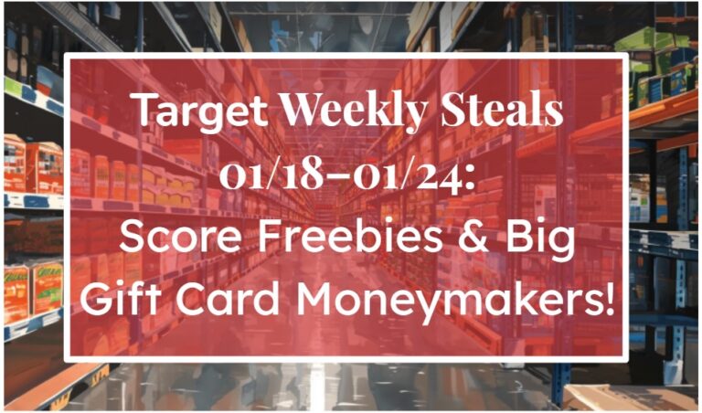 Target Weekly Steals January 18-24, 2026: Score Freebies & Big Gift ...