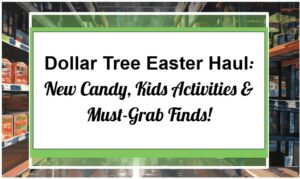 Dollar Tree Easter Haul: New Candy, Kids Activities & Must-Grab Finds!