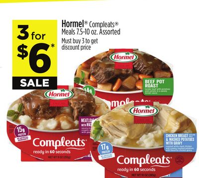 Hormel® Compleats® Meals