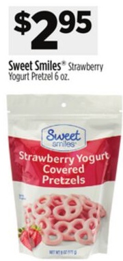 Sweet Smiles® Strawberry Yogurt Pretzel