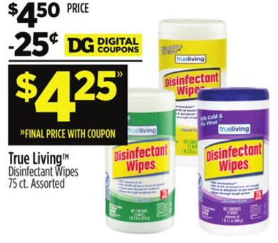 True LivingTM Disinfectant Wipes