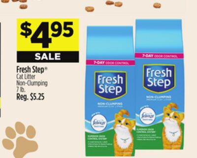 Fresh Step® Cat Litter Non-Clumping