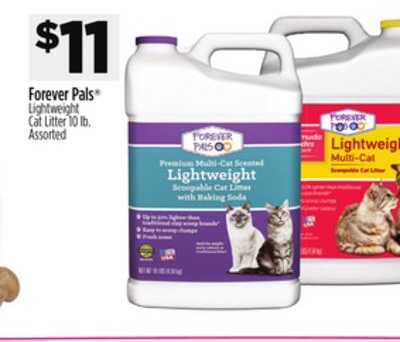Forever Pals® Lightweight Cat Litter