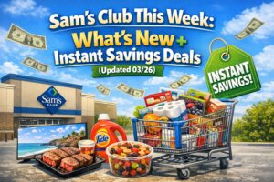 Sam’s Club This Week: What’s New + Instant Savings Deals (Updated 03/26)