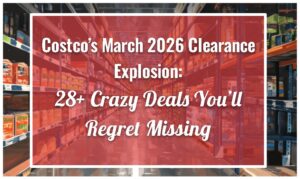 Costco’s March 2026 Clearance Explosion: 28+ Crazy Deals You’ll Regret Missing