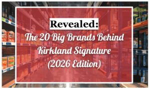 Revealed: The 20 Big Brands Behind Kirkland Signature (2026 Edition)