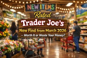 Rated Trader Joe’s New Find from March 2026—Worth It or Waste Your Money?