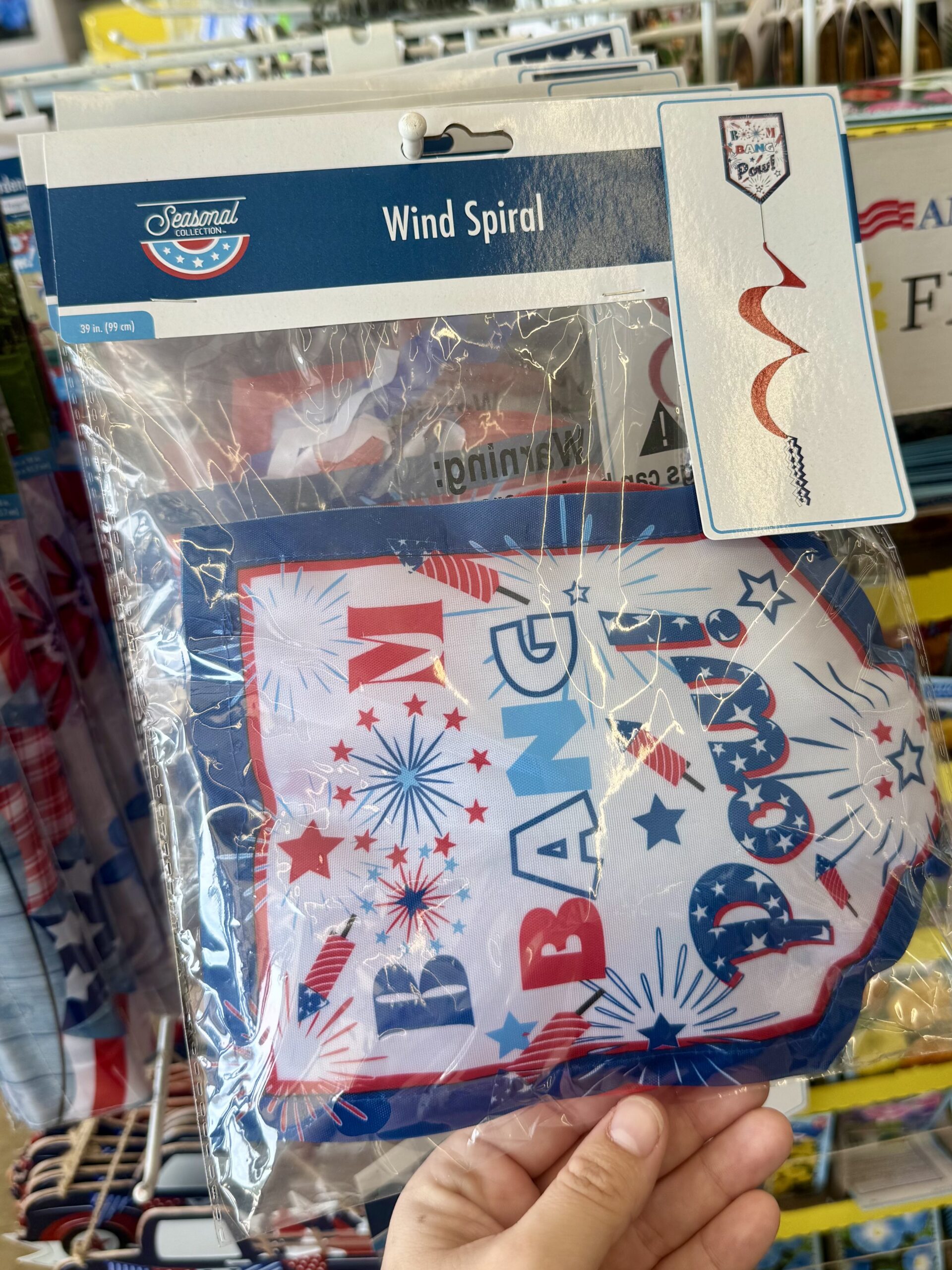 Seasonal Collection Wind Spiral - in store