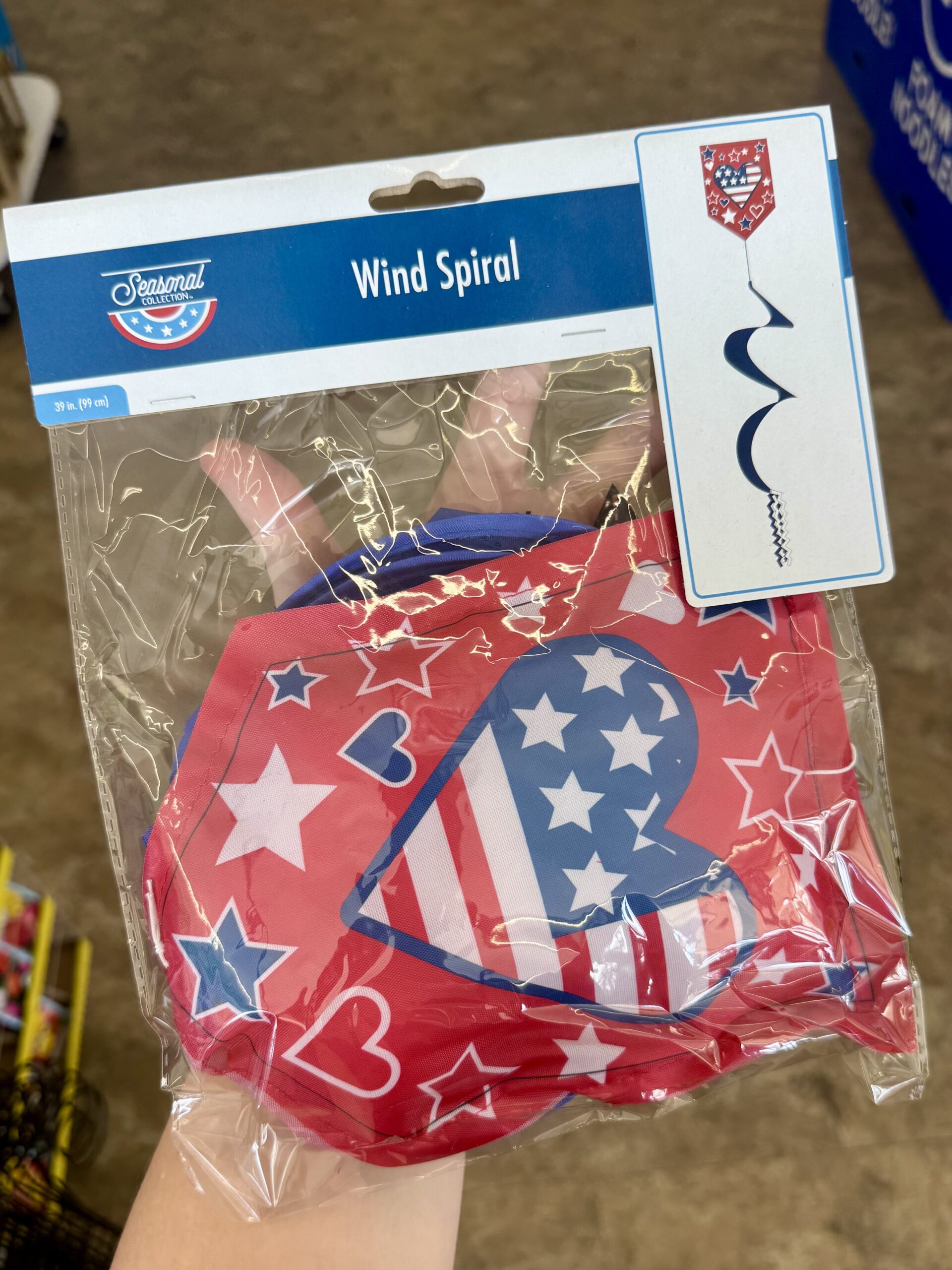 Seasonal Collection Wind Spiral - in store