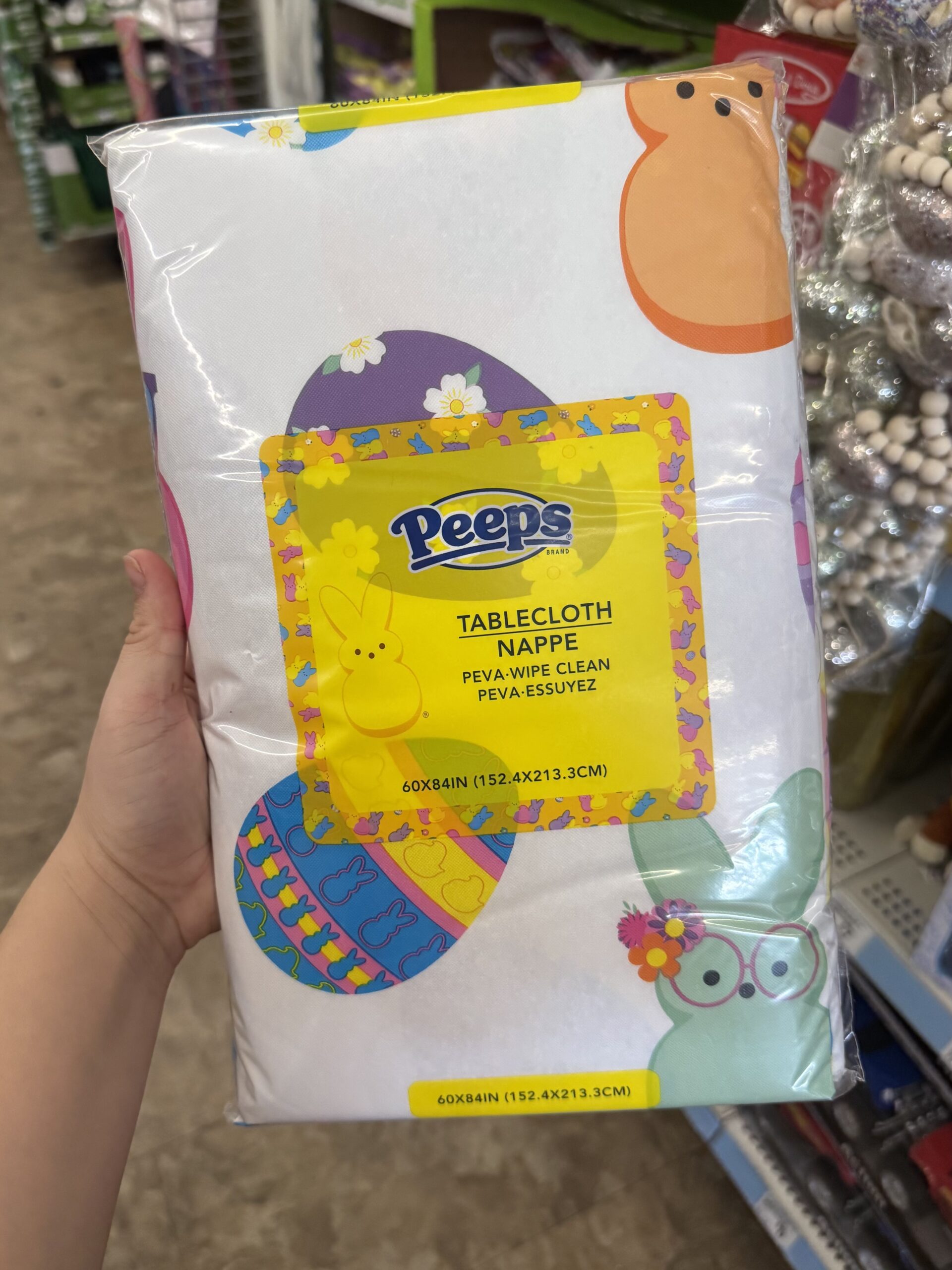 Peeps Brand Tablecloth - in store