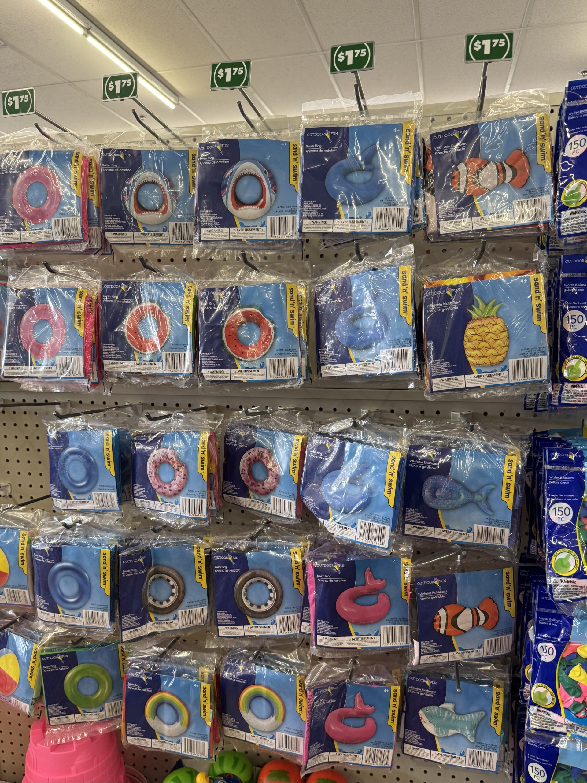 Outdoor FUN Swim Ring - in store