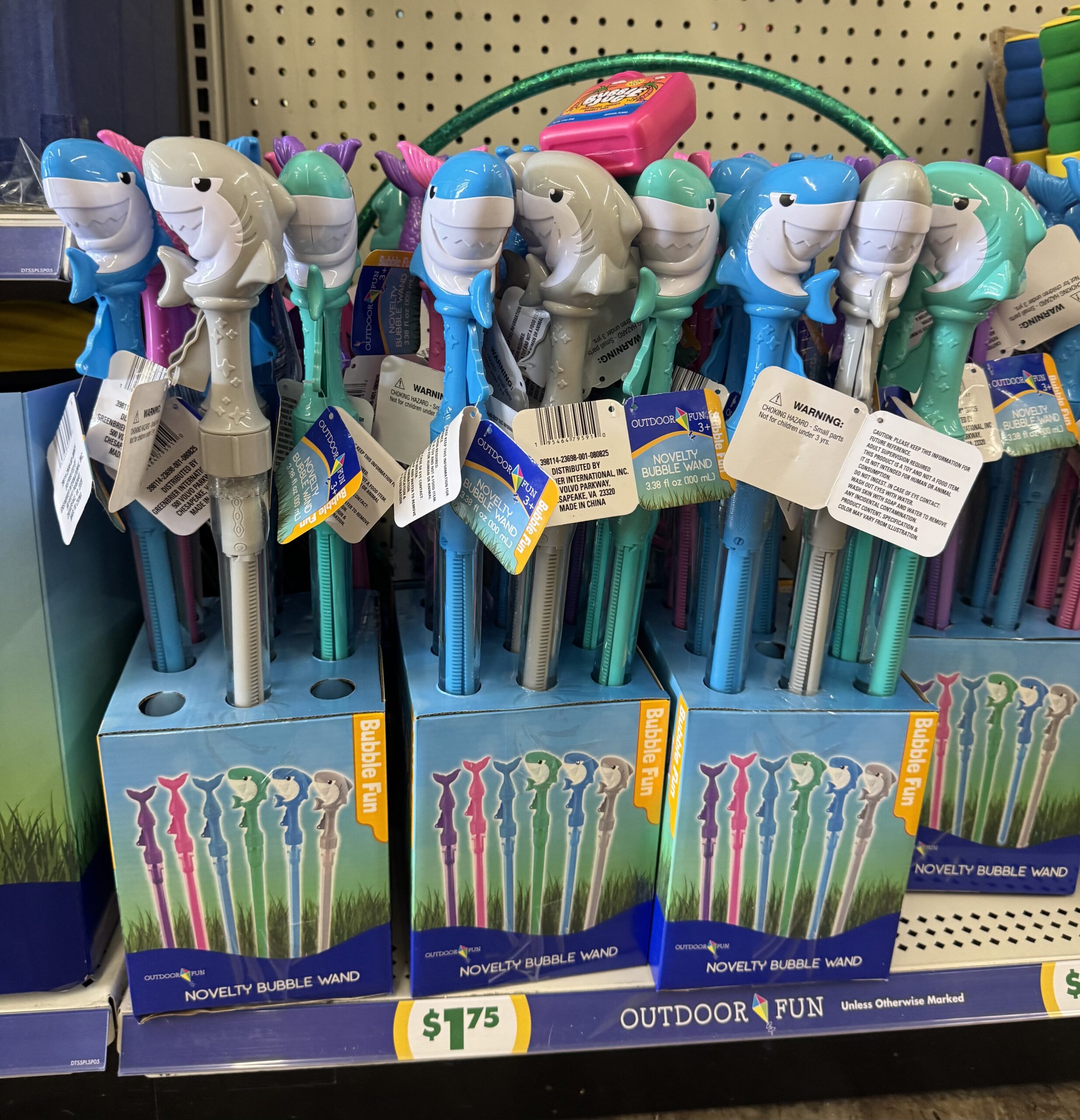 Outdoor Fun Novelty Bubble Wand - in store