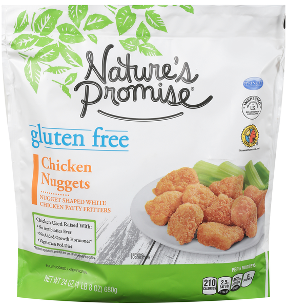 Nature's Promise Gluten Free Chicken Nuggets Frozen