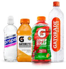 Gatorade®, Gatorlyte®, Propel®, Gatorade Water