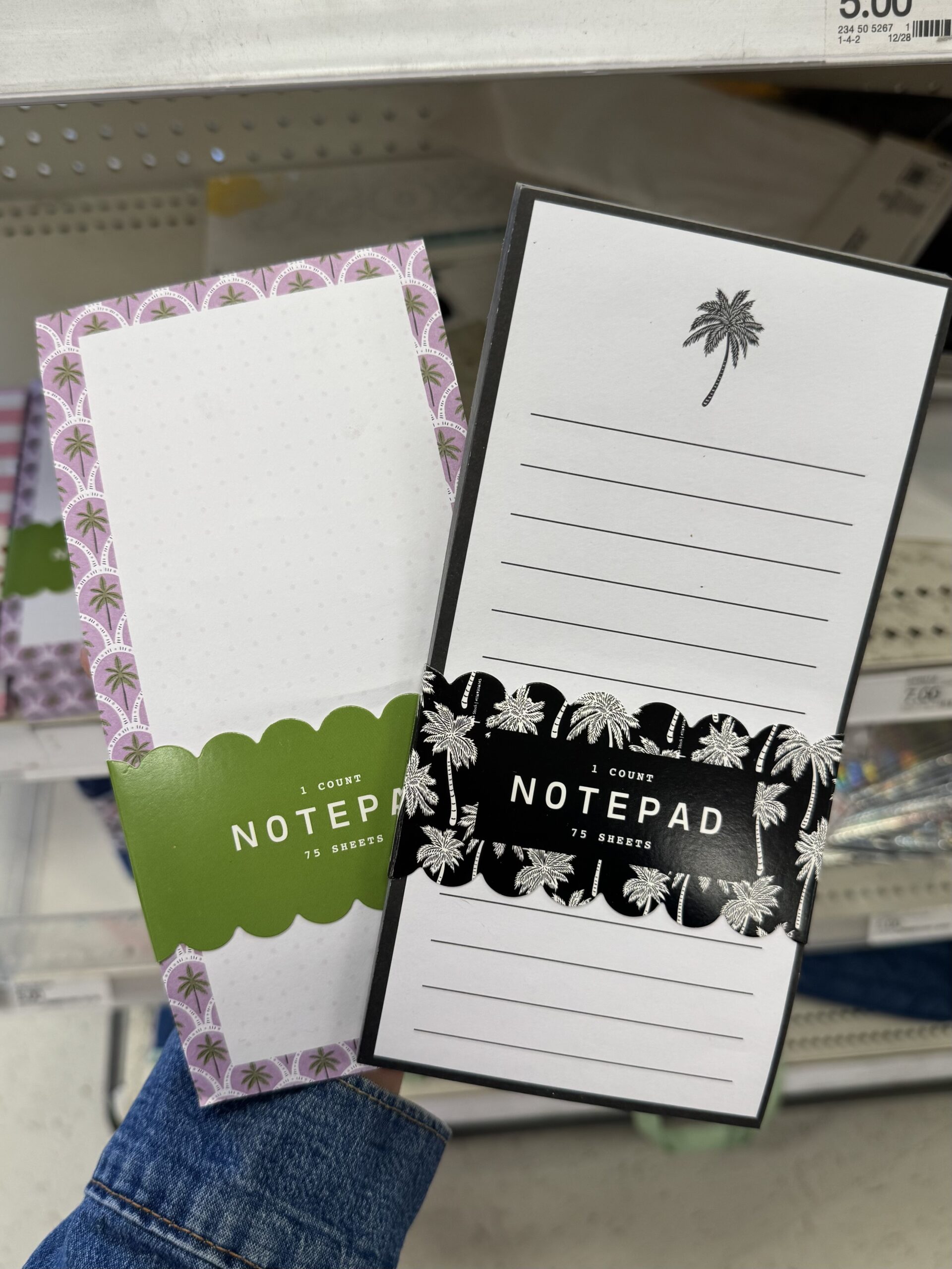 Target Notepad - in store