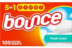 Bounce Fabric Sheets