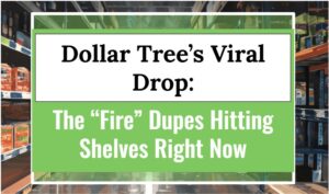 Dollar Tree’s Viral Drop: The "Fire" Dupes Hitting Shelves Right Now