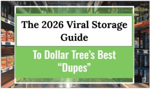 The 2026 Viral Storage Guide to Dollar Tree’s Best "Dupes"