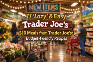 11 "Lazy" & Easy $10 Meals from Trader Joe's: Budget-Friendly Recipes