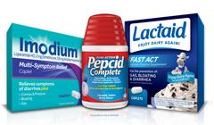 IMODIUM®, LACTAID® & PEPCID®