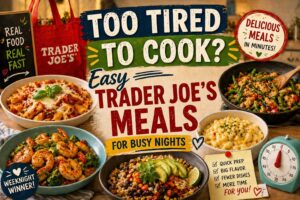 Too Tired to Cook? Easy Trader Joe’s Meals for Busy Nights
