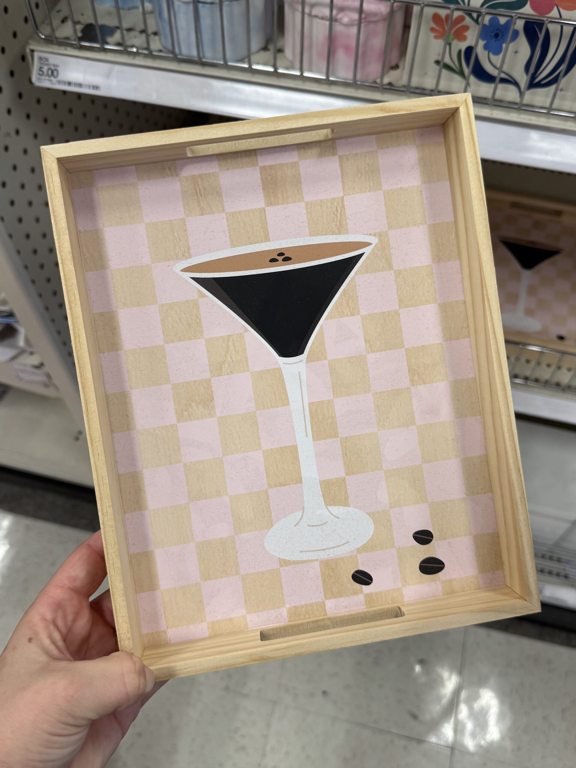 Bullseye's Playground Wood Tray - in store