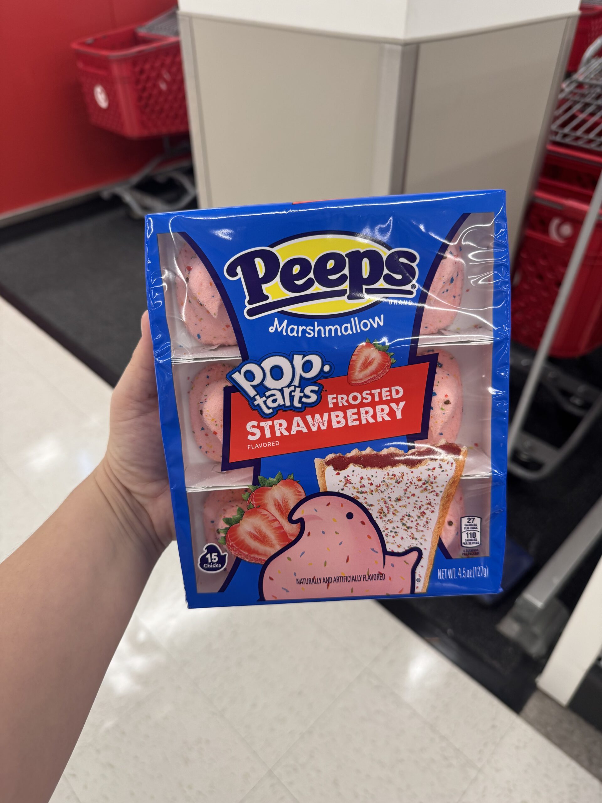 Peeps Pop-Tarts Strawberry Marshmallows - in store