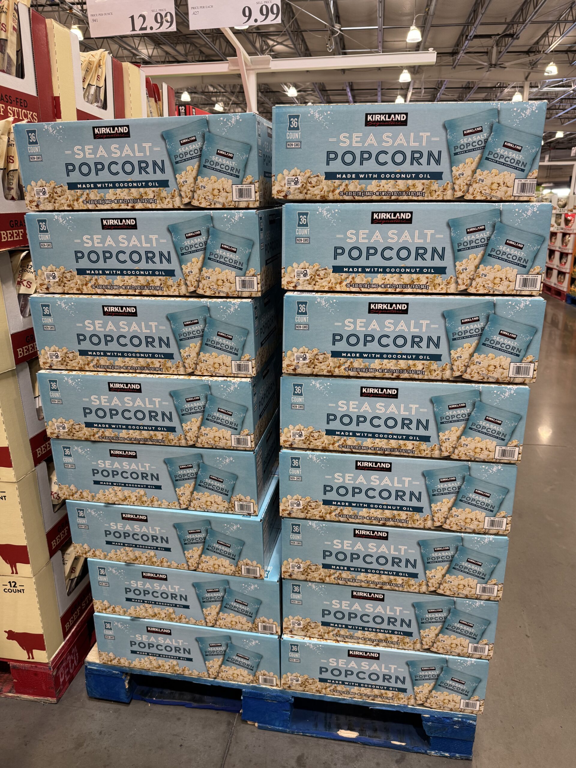 Kirkland Signature Sea Salt Popcorn