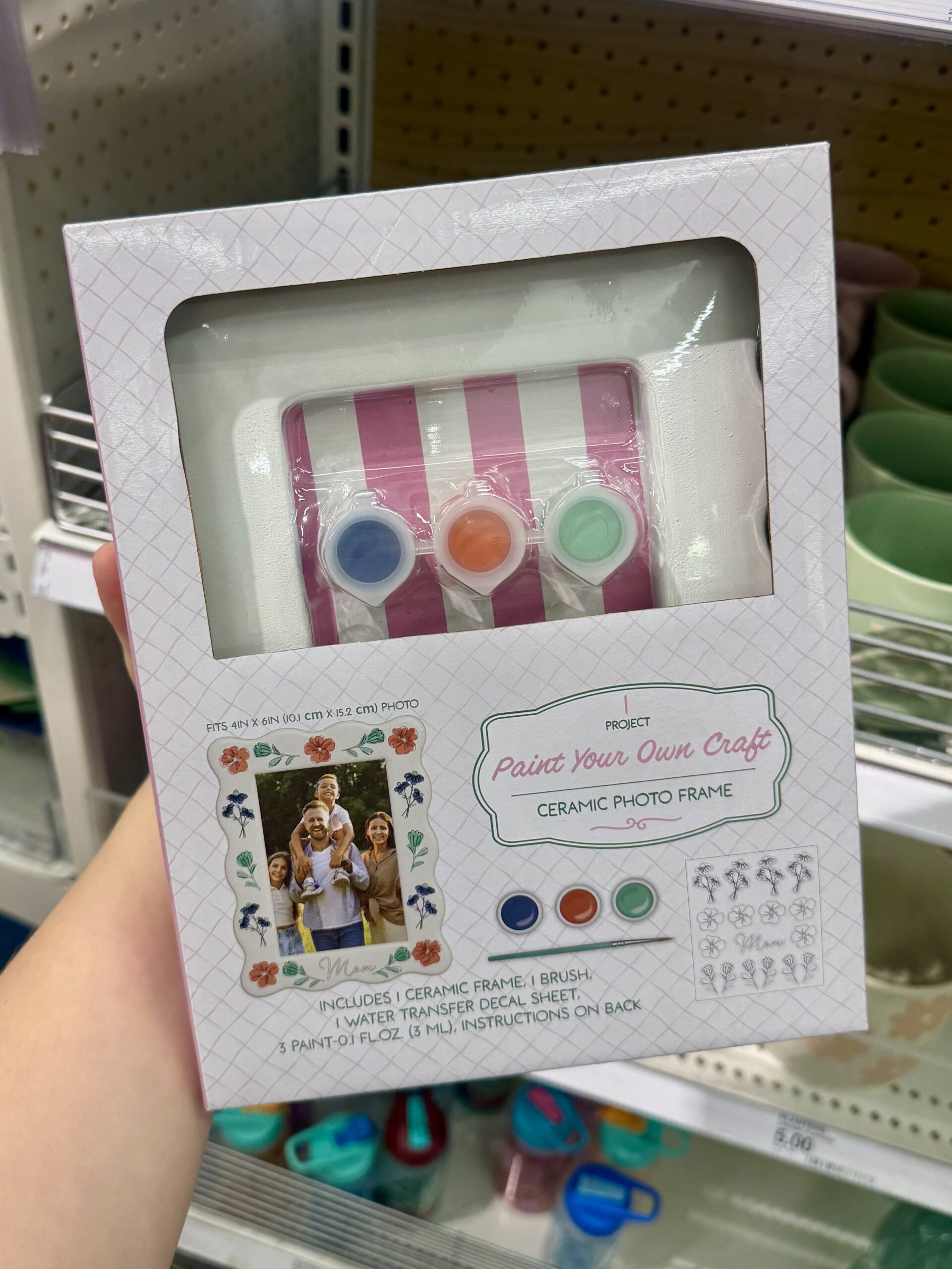 Paint Your Own Craft Ceramic Photo Frame - in store