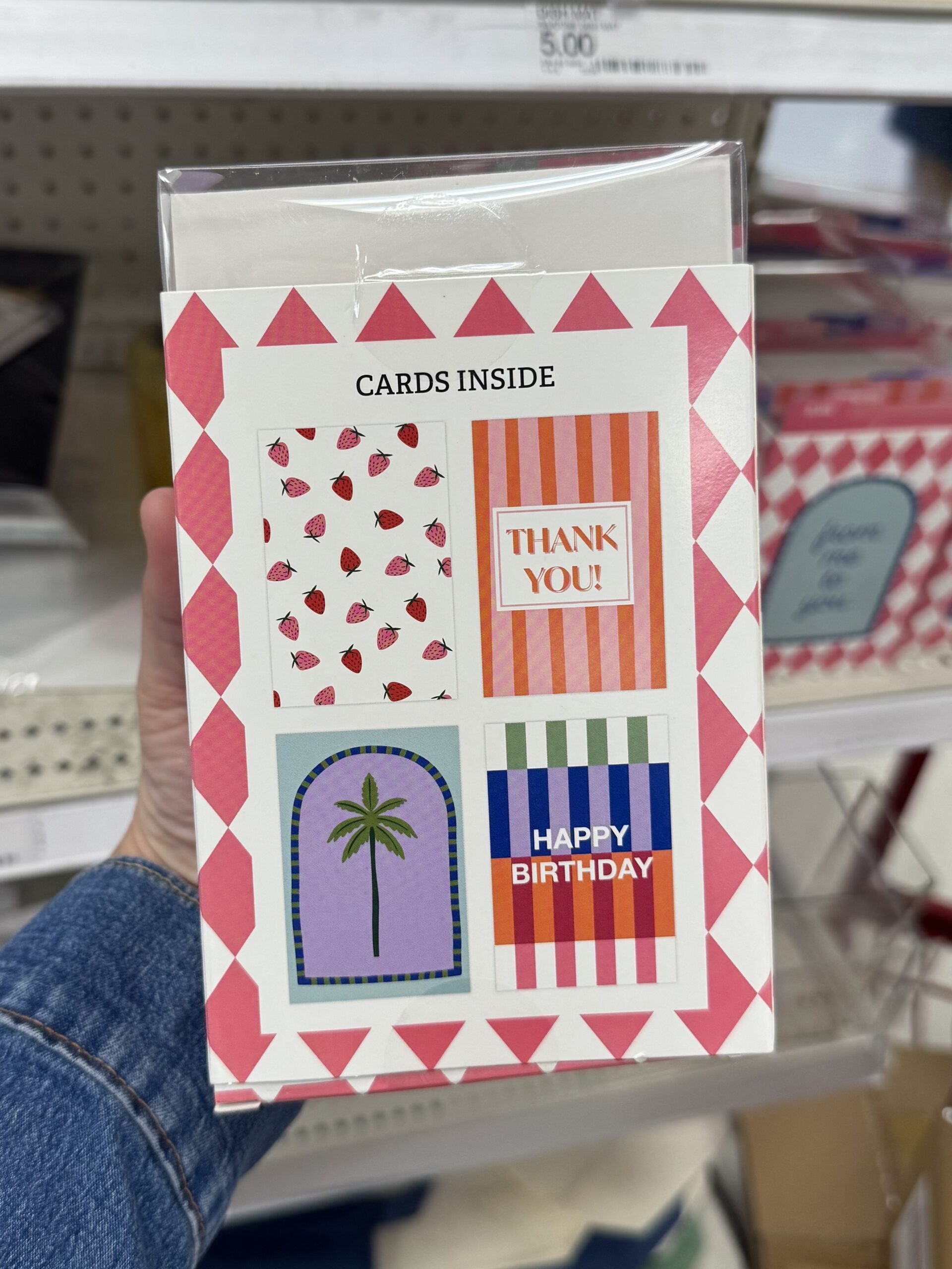 Target Greeting Card Set - in store