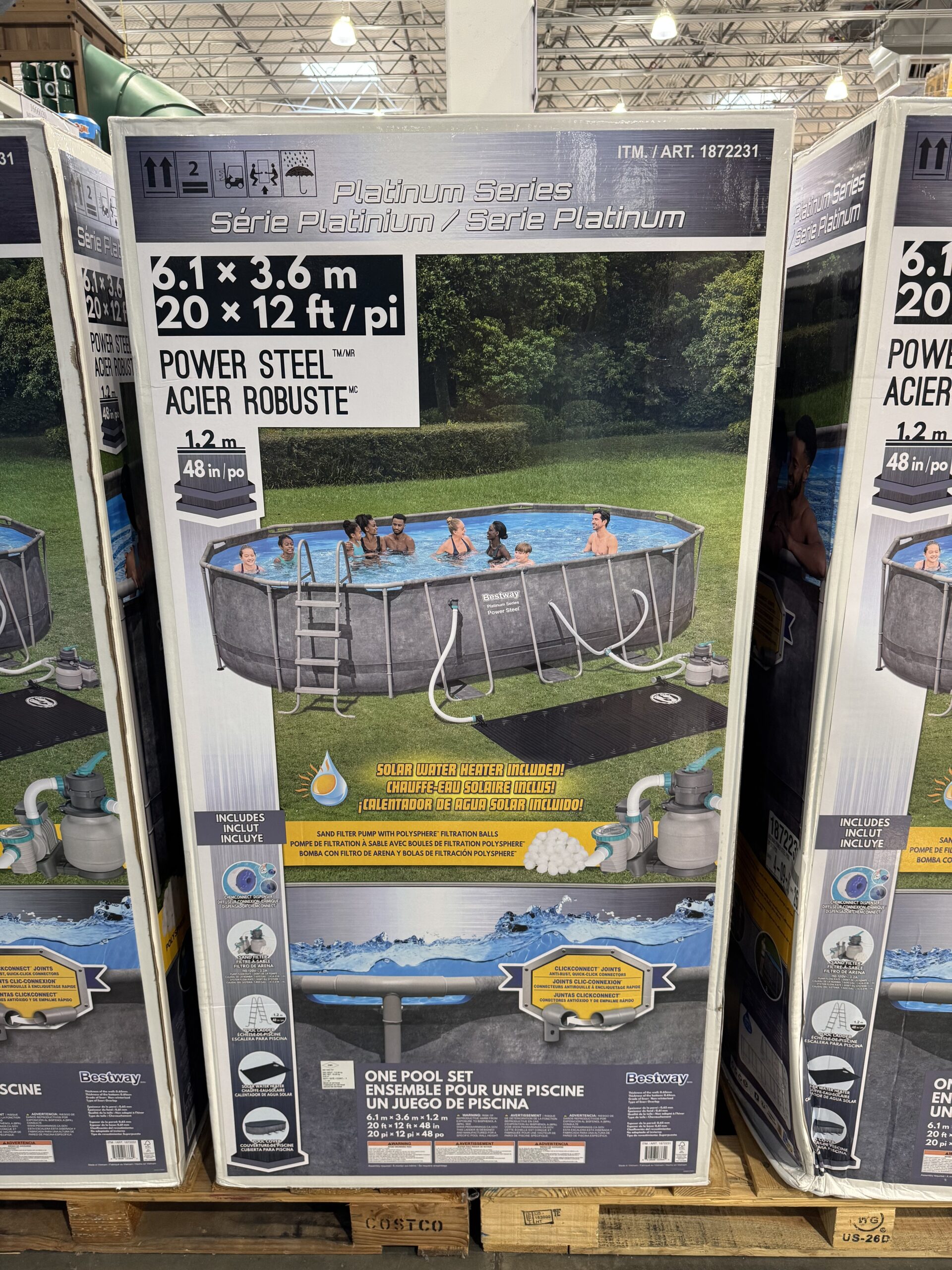 Bestway Power Steel Platinum Series Pool Set