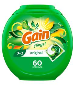 Gain Flings Laundry Detergent