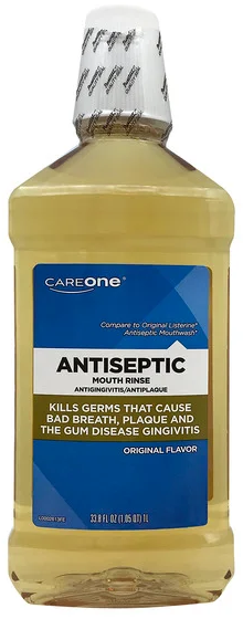 CareOne Antiseptic Original Flavor Mouth Rinse