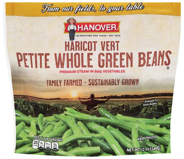 Hanover The Gold Line Premium Petite Whole Green Beans Frozen