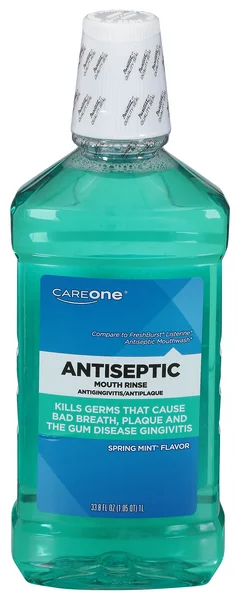 CareOne Antiseptic Spring Mint Mouth Rinse